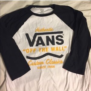 Vans raglan shirt